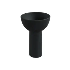 Vase Block En Ceramique - Mini - Noir-101 Copenhagen