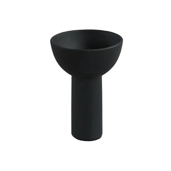 Vase Block En Ceramique - Mini - Noir-101 Copenhagen