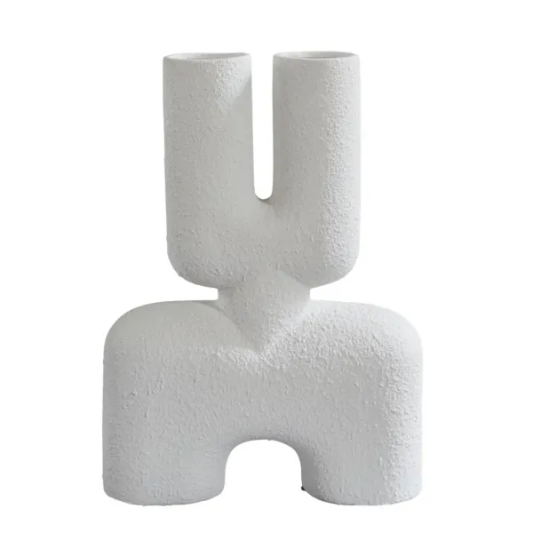 Vase Cobra Double Blanc-101 Copenhagen Discount