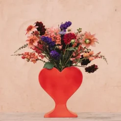 Vase Coeur - Rouge-Sélectionné par Fleux Hot