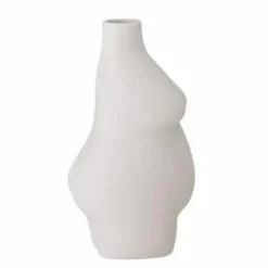 Vase Elora En Gres Blanc-Bloomingville Discount