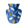 Vase En Papier Hamsa Bleu-Octaevo Sale