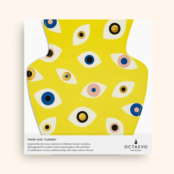 Vase En Papier Nazar --Octaevo Online