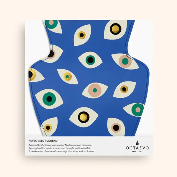 Vase En Papier Nazar --Octaevo Online