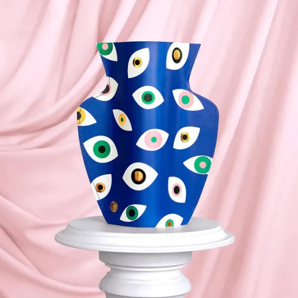 Vase En Papier Nazar --Octaevo Online