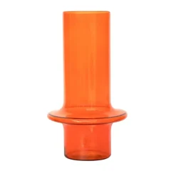 Vase En Verre Recycle - Paprika-Sélectionné par Fleux Sale