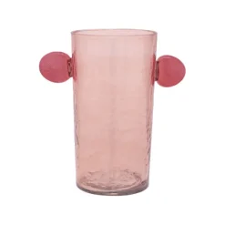 Vase Object Avec Oreilles En Verre Recycle-Sélectionné par Fleux Outlet