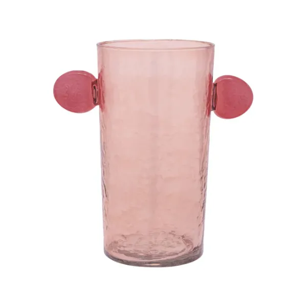 Vase Object Avec Oreilles En Verre Recycle-Sélectionné par Fleux Outlet