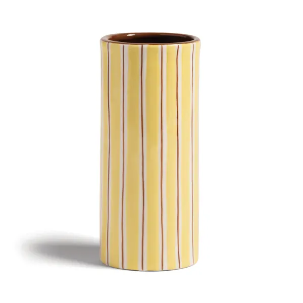 Vase Ray - Jaune-&klevering Discount