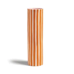 Vase Ray - Orange-&klevering Sale