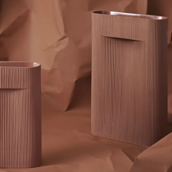 Vase Ridge En Terre Cuite - H 48,5 Cm-Muuto Clearance
