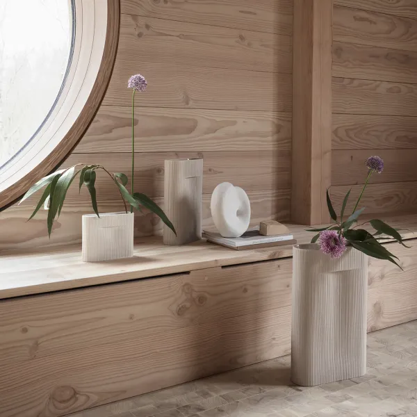 Vase Ridge En Terre Cuite - H 48,5 Cm-Muuto Clearance