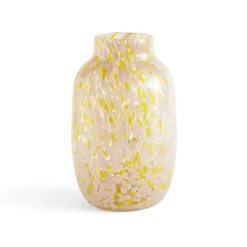 Vase Splash Round - O18,5 X H 30 Cm - Rose/Jaune-Hay New