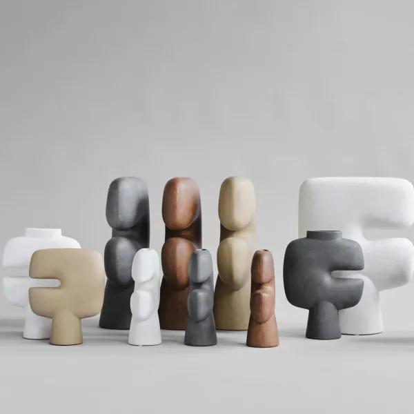 Vase Tribal Big - Sable-101 Copenhagen Hot