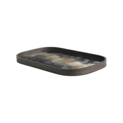 Vide Poche En Verre Black Organic-Ethnicraft