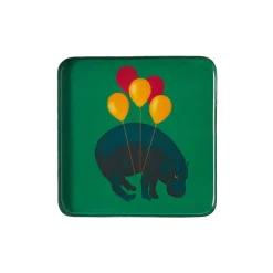 Vide-Poche Carre Hippoballoon En Fer - 15 X 15 Cm-Gangzai Discount